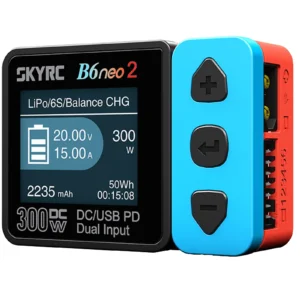 SkyRC B6neo Smart Charger DC 200W PD 80W LiPo Battery Balance Charger Original Black