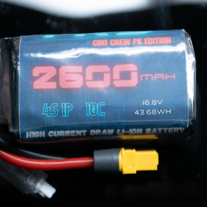 Li-ion Pack 18650 2600mAh 10C 4S1P XT60 for Long Range FPV Quad/Drones - 4s Battery pack - 14.8v Li-Ion Packs