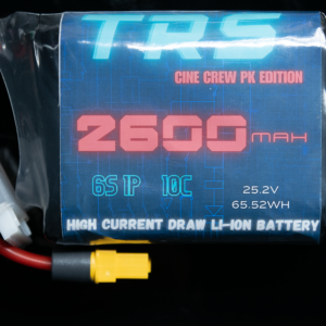 Li-ion Pack 18650 2600mAh 10C 6S1P XT60 for Long Range FPV Quad/Drones - 6s Battery pack - 22.2v Li-Ion Packs