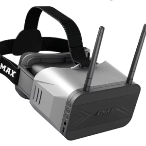 EMAX Transporter 2 FPV Goggles 4.3 Inch 5.8Ghz 40CH Focal Adjustable Demountable FPV Monitor Built-in Battery DVR