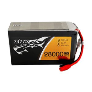 Tattu 28000mAh 6s 25C 22.2V Lipo Battery Pack with AS150 +XT150 Plug - IMPORT ONLY