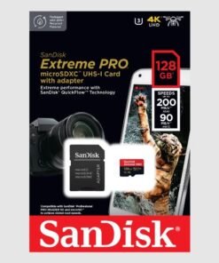 San Disk Extreme Pro.  microSDXC™ UHS-1 CARD with Adapter ''Quick Flow technology'' [128GB]
