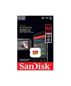 SanDisk Extreme microSDXC™card extreme performance with SanDisk®Quickflow™Technology[64 gb]