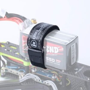 I FLIGHT RC Reinforced LiPo Battery Straps 20x300mm Non-Slip for FPV Racing Drone Quadcopter (Black)(PER PIECE)
