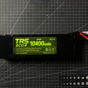 TRS Eco Series Li-Ion Battery Pack 10400mAh 6S 22.2V XT60/XT90 – Long Range FPV Drone Battery