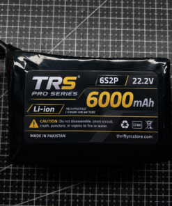 TRS Pro Series Li-Ion Battery Pack 6000mAh(18650) 6S 22.2V XT60 Long Range FPV Drone Battery (602g)